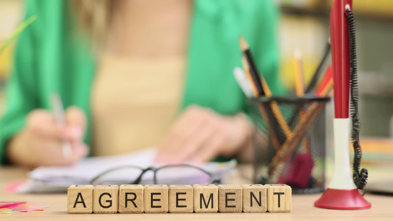 Agreement and Contract Concept