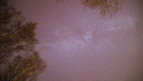 timelapse of milkyway