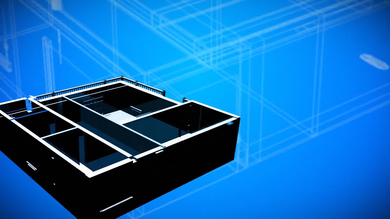 건축 블루프린트 그림