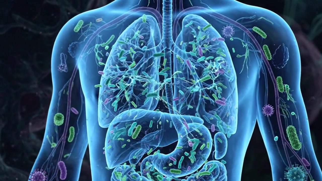 Digital medical visualization of human torso