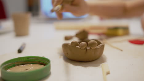 Kids Clay Workshop Close up