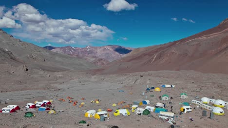 Aconcagua-Zeitraffer-Weitwinkelaufnahme-Von-Plaza-Argentinien-1