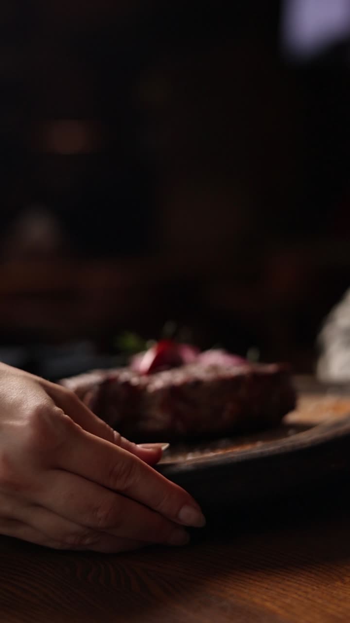 스테이크 저녁식사