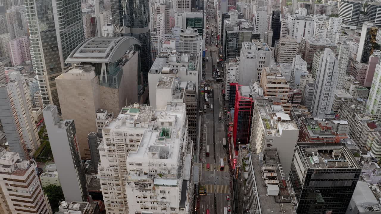 Hong Kong's skyline during the daytime