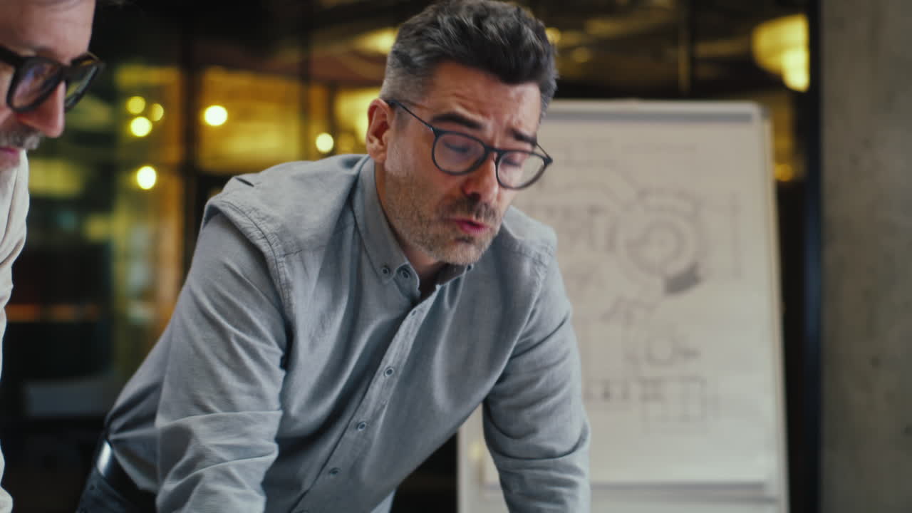 Business meeting with colleagues