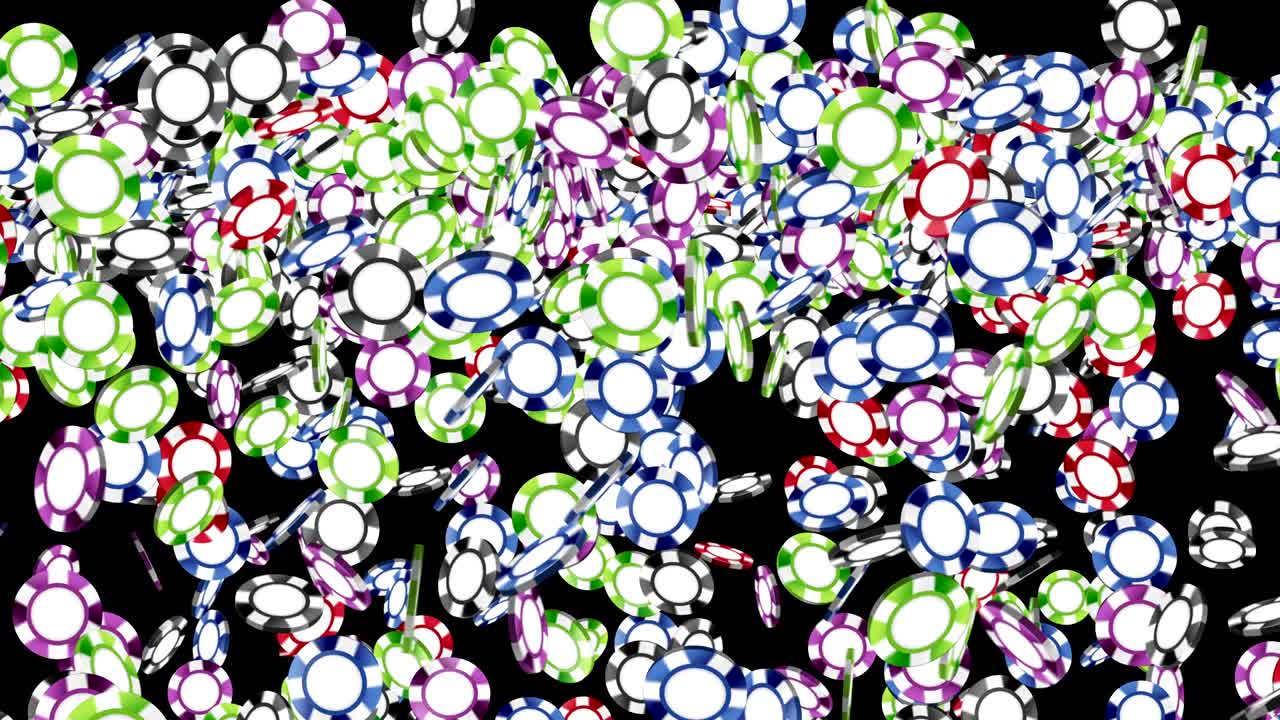 카지노  입자, cg 애니메이션, 루프