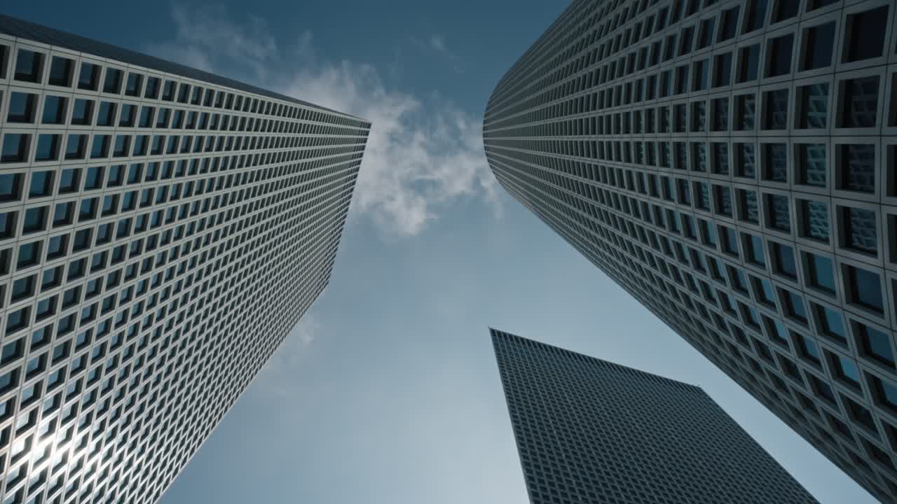 lapso de tiempo de los rascacielos de gran altura