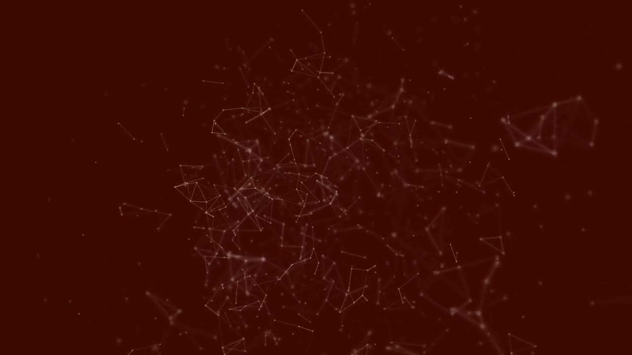 poligonal con puntos y líneas de conexión