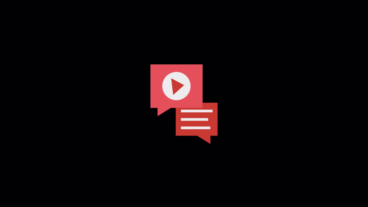 Marketing wideo Animacja ikony Alfa
