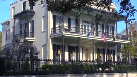 Una-Hermosa-Mansión-En-Nueva-Orleans,-Luisiana