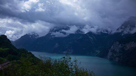 morschach, suiza, temperamental, lago, montañas, carreteras