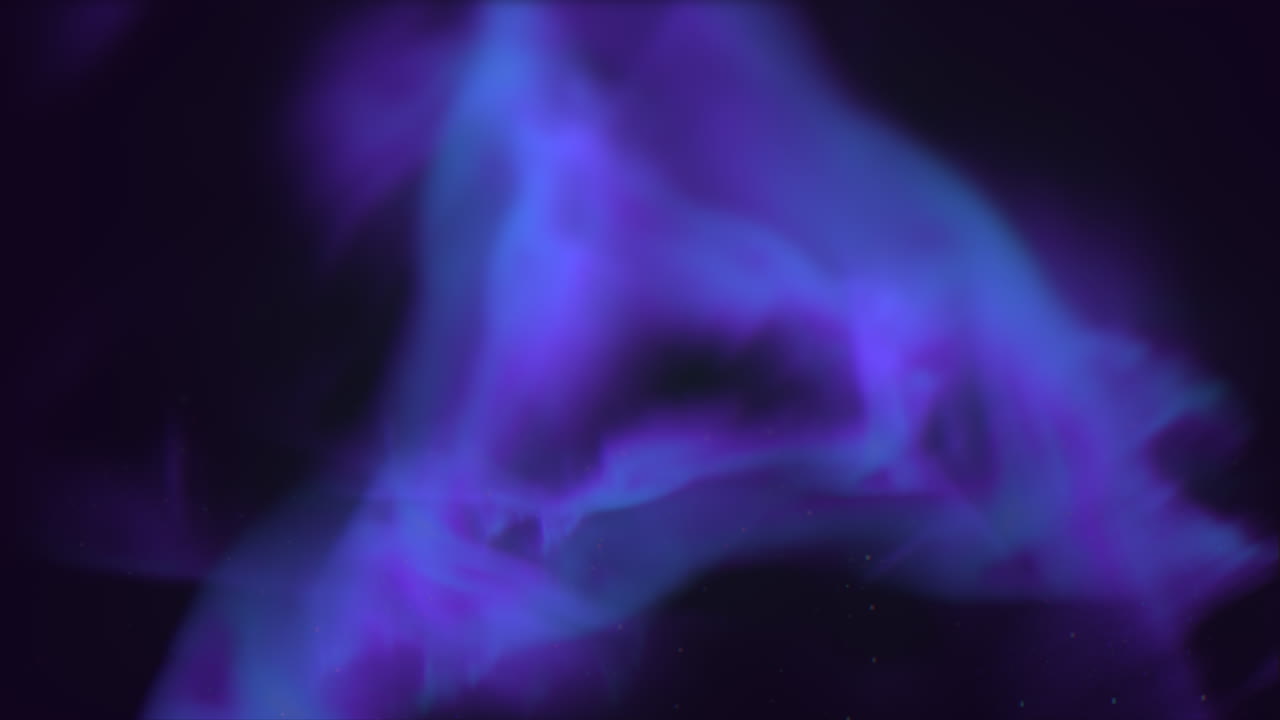 Vibrant and dynamic purple and blue abstract artwork