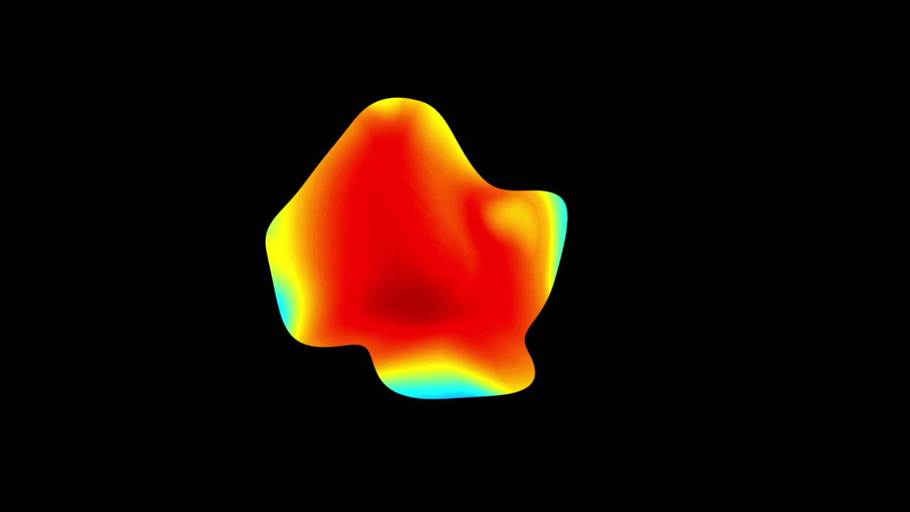 Dynamic Abstract Colorful Light Waves Animation