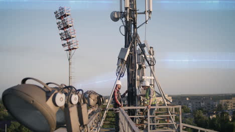 telecommunication tower maintenance