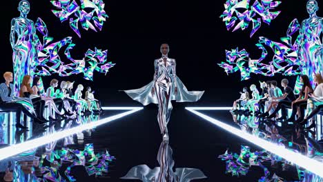 futuristic fashion show