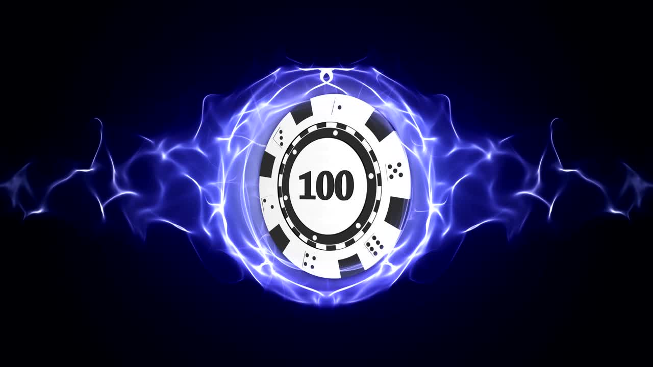 Animazione di fiches da poker, Sfondo, Rendering, Loop