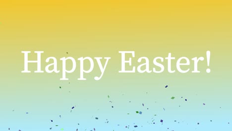 happy easter event text animation motion graphics