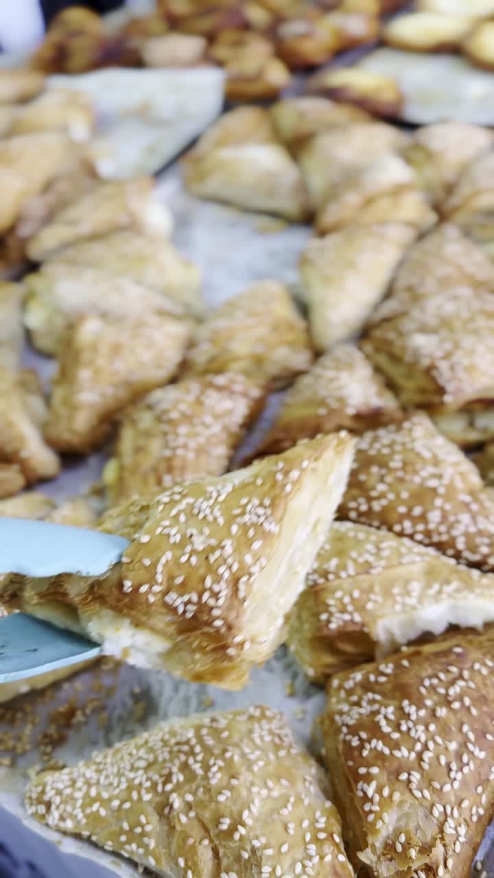 Selection of Triangle Pastries