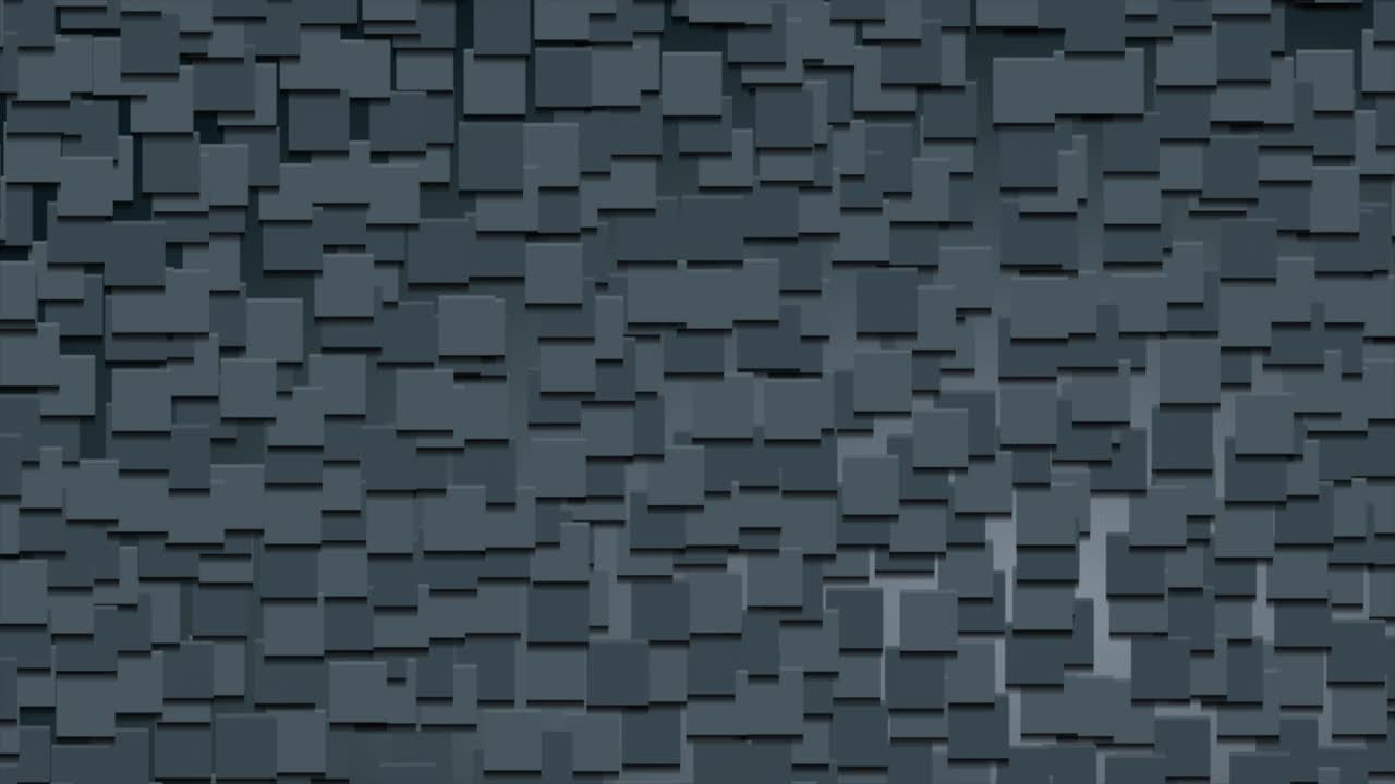 cuadrados azules oscuros diseño de movimiento geométrico