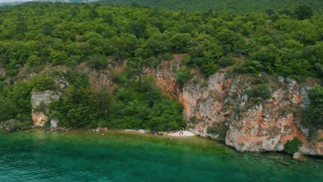 Toma-Aérea-De-La-Costa-De-Macedonia