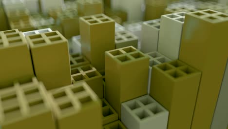 cubos 3d abstractos.