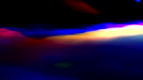 la luz de colores difumina el fondo láser abstracto