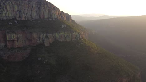 Drone-view-of-Drakensberg-Mountain-Range