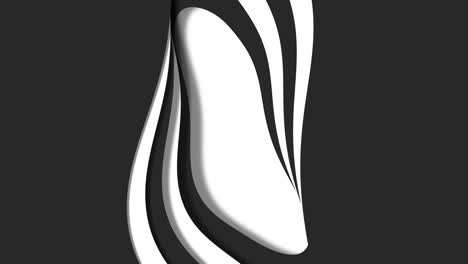 black and white striped pattern on a black background, versatile for various design applications