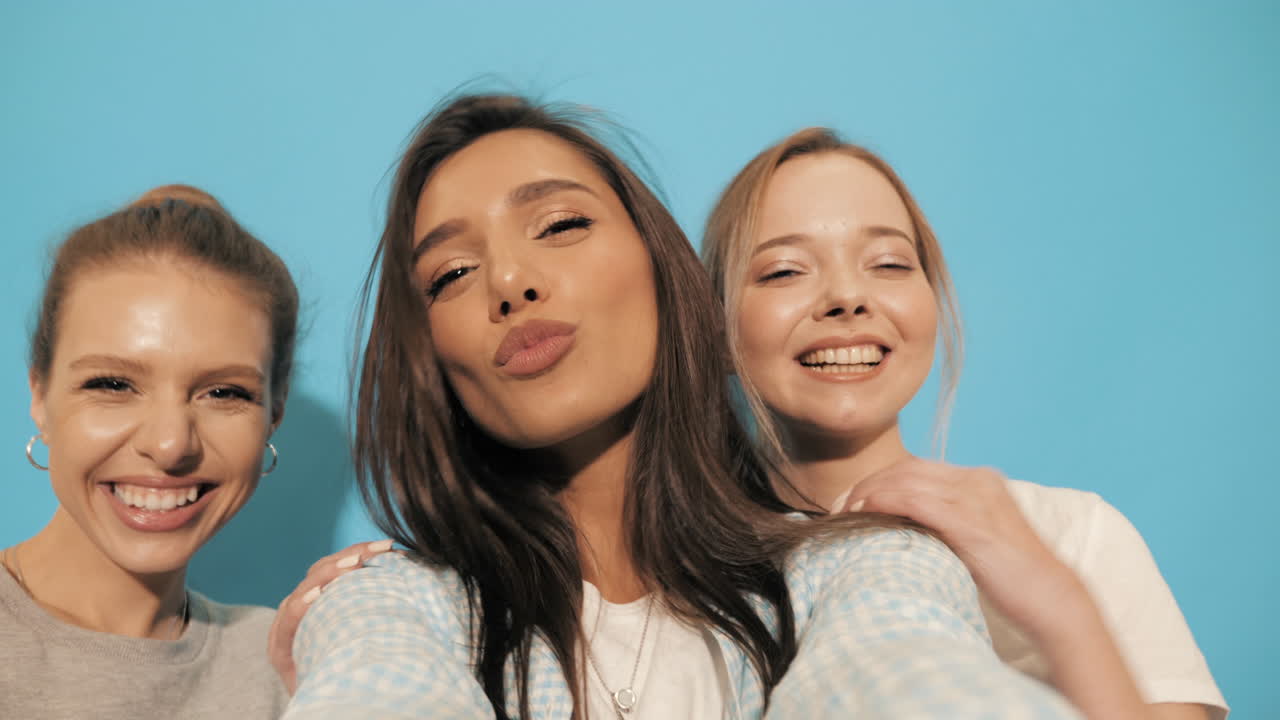 행복한 친구 셀피