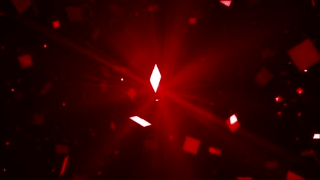 partículas de polvo abstracto luz bokeh títulos de movimiento bucle de fondo cinematográfico