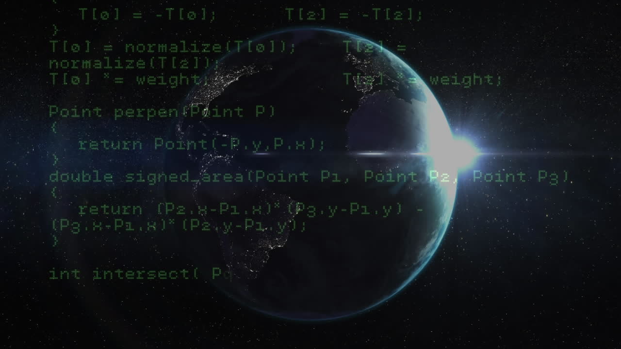 planeta tierra con el sol asomando por detrás