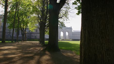 Leopoldpark-In-Brüssel,-Belgien