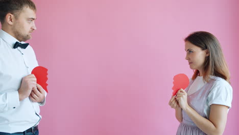 broken heart - couple arguing