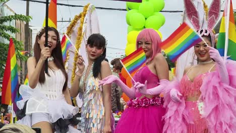 lgbtq+ pride parade in thailand