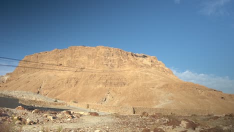 montañas del desierto en israel palestina