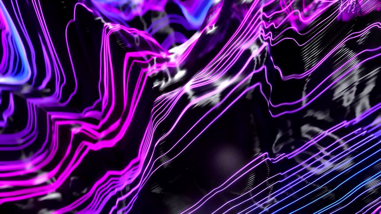 Abstraktní futuristické technologické čáry