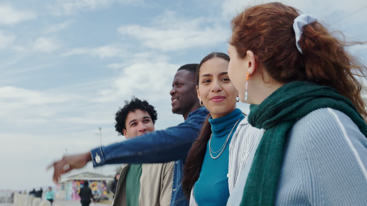 Group of friends enjoying a day outdoors