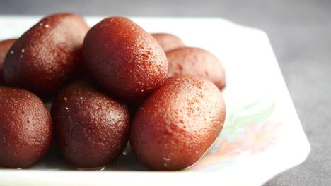 gulab jamun, a popular indian dessert