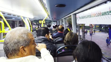 passengers of the metrobus transport system
