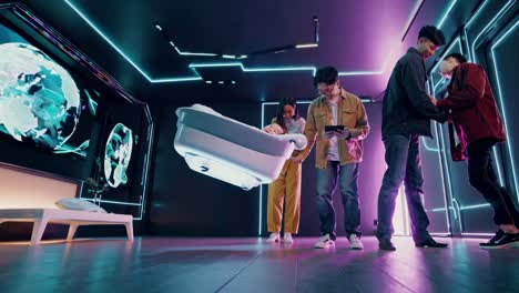 futuristic baby bath experience