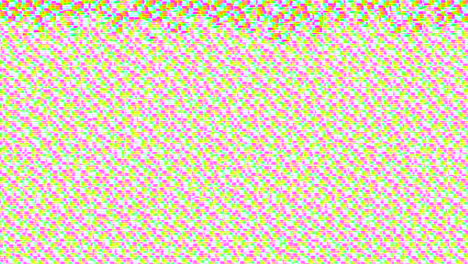 Glitch--Und-Rauschfehler-Im-Fernsehen-Mit-Artefakten-Auf-Schwarzer-Textur