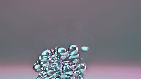 falling metallic spheres