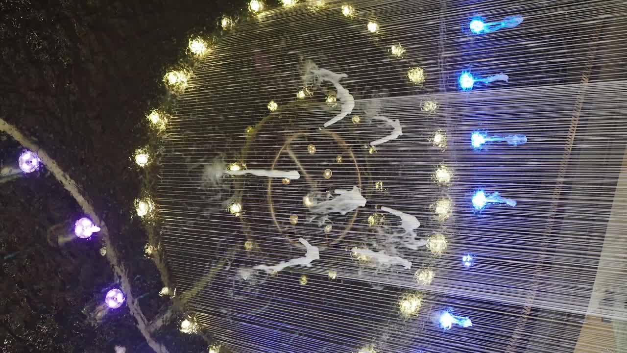 Indoor Water Feature with Lighting