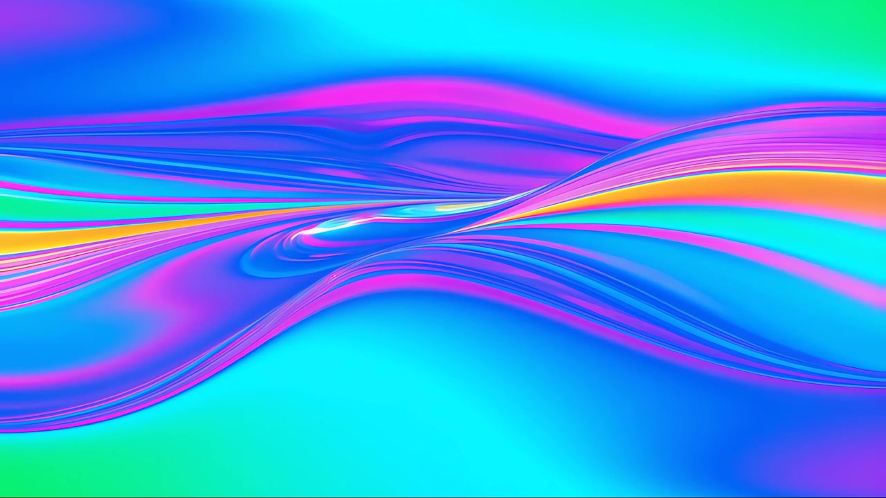 Abstract Fluid Motion Background 4K
