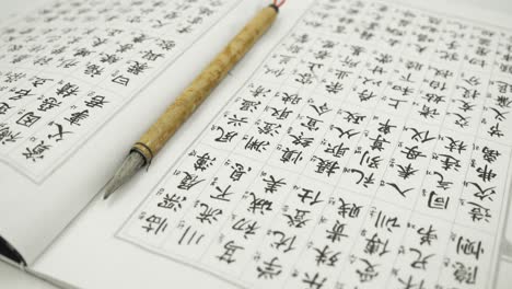 千字の古典 - 漢詩 - 本の表紙 千字文の本で中国語を練習