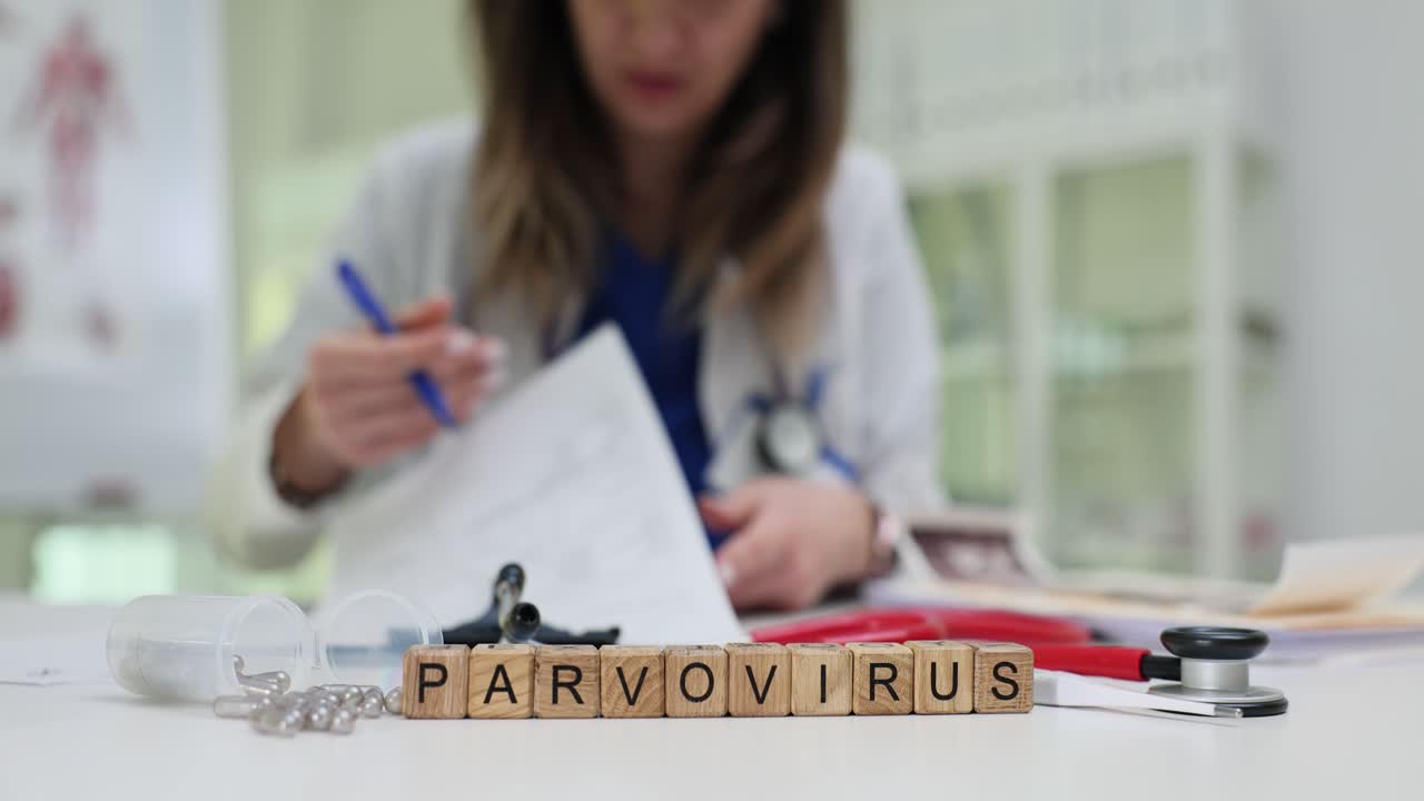 La dottoressa esamina attentamente i risultati di laboratorio del paziente.