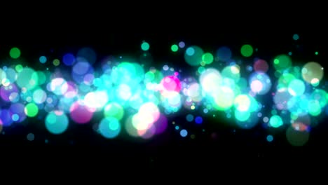 abstract colorful bokeh particles loop background ultra hd 4k