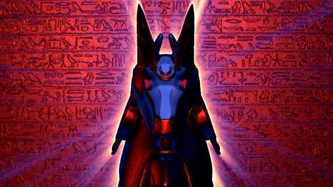 el bucle de la cabeza de anubis vj