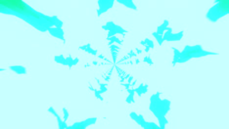 efectos de neón soñadores y coloridos, infinito o bucle sin costuras. abstracto, artístico y bueno para el título del video, el fondo de texto o las transiciones de imágenes.