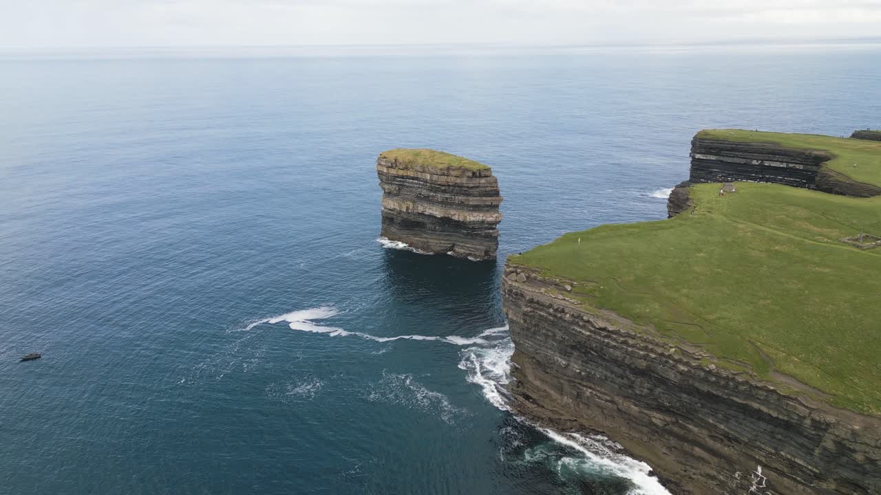 downpatrick cabeza 4k imágenes cinematográficas co.mayo - irlanda